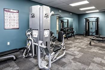 Fitness Center With Updated Equipment, at Whispering Hills, Omaha Nebraska